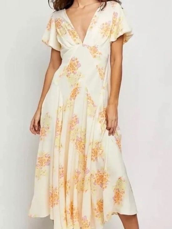 Free People Dresses & Skirts - Free People Laura Printed Midi - XS